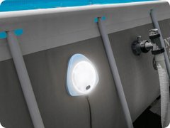 Світильник світлодіодний для басейну настінний магнітний Intex 28698 LED підсвічування