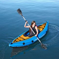 Човен-каяк надувний (весла, насос) Bestway 65115 Синій 65115 фото