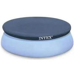 Тент для надувного круглого басейну Intex 28026 діаметр 370 см