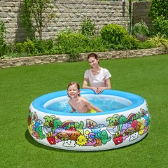 Дитячий надувний басейн (3 кільця, 152-51 см, об'єм: 400л) Bestway 51121