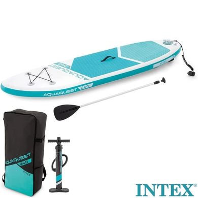 Доска для SUP серфинга Intex SUP-БОРД 68241 Голубая (240-76-13см) | Надувная доска для серфинга 68241 фото