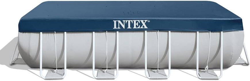 Тент для прямоугольного каркасного бассейна Intex 28037 размером 400х200см