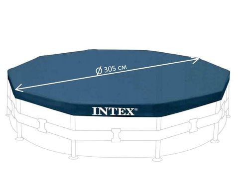 Тент для круглого каркасного бассейна диаметром 305см